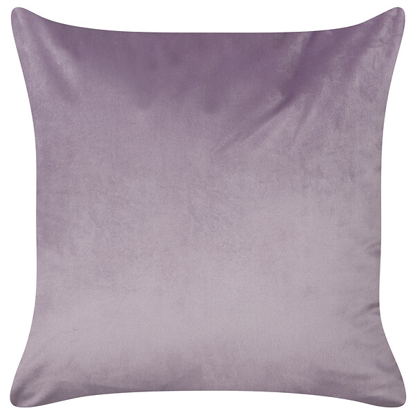 BELIANI - Lot de 2 coussins décoratifs LAVATERA 45 x 45 cm Violet Motif floral - large