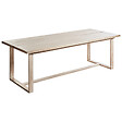 BELIANI - Table de salle à manger de jardin AZZANELLO 230 cm 100 cm Acacia Marron clair - vignette