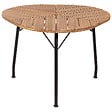 BELIANI - Table de salle à manger de jardin VARENNA 106 cm 103 cm Acacia Marron - vignette