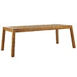 BELIANI - Table de salle à manger de jardin LIVORNO 210 cm 90 cm Acacia Marron - vignette