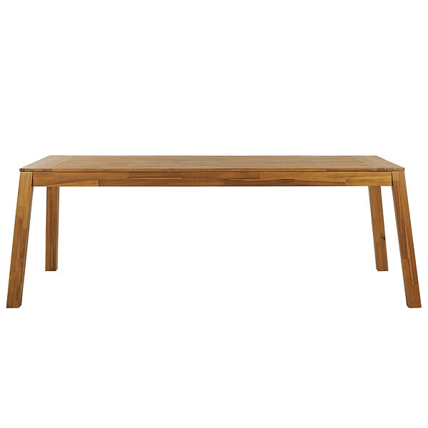 BELIANI - Table de salle à manger de jardin LIVORNO 210 cm 90 cm Acacia Marron - large