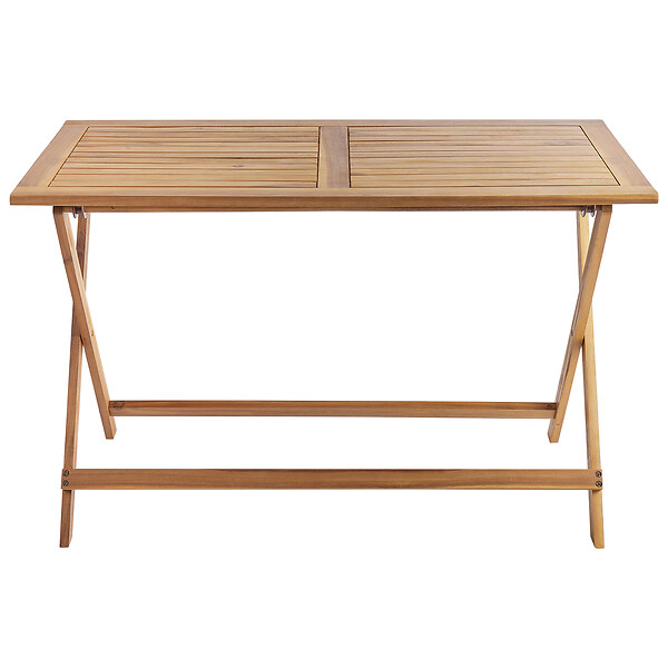 BELIANI - Table de salle à manger de jardin PROSSEDI 120 cm 60 cm Acacia Marron - large