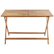 BELIANI - Table de salle à manger de jardin PROSSEDI 120 cm 60 cm Acacia Marron - vignette
