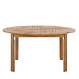 BELIANI - Table de salle à manger de jardin TOLVE 150 cm 150 cm Acacia Marron - vignette