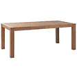 BELIANI - Table de salle à manger de jardin MONSANO 190 cm 105 cm Bois d\'eucalyptus Marron - vignette