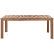 BELIANI - Table de salle à manger de jardin MONSANO 190 cm 105 cm Bois d\'eucalyptus Marron - vignette