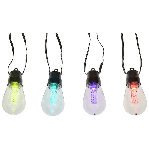 BELIANI - Guirlandes lumineuses LED pour l'extérieur ITILLEQ avec l'application Multicolore - large