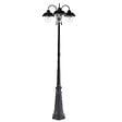 BELIANI - Lampadaire extérieur BANKA Noir - vignette