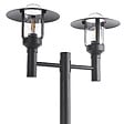 BELIANI - Lampadaire extérieur TIZU Noir - vignette