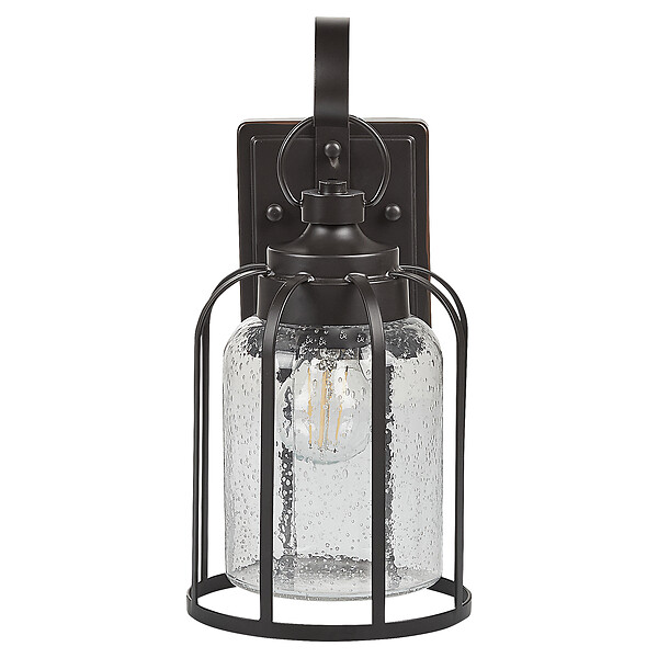 BELIANI - Lampe murale pour l'extérieur WOOLER Noir - large