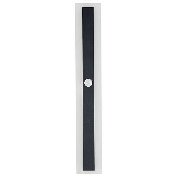BELIANI - Lampe murale LED pour l'extérieur SAVANE Avec détecteur de mouvement Noir - large