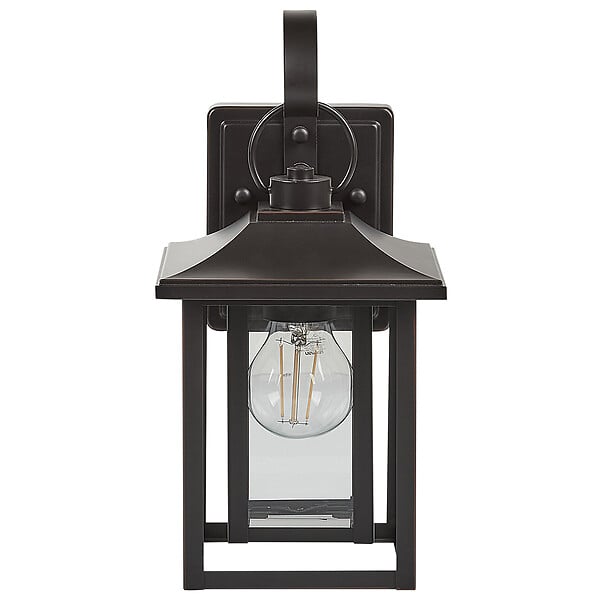 BELIANI - Lampe murale pour l'extérieur ALMOND Noir - large