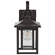 BELIANI - Lampe murale pour l'extérieur ALMOND Noir - vignette