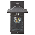 BELIANI - Lampe murale pour l'extérieur TEVIOT Avec détecteur de mouvement Noir - vignette