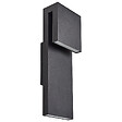 BELIANI - Lampe murale LED pour l'extérieur LIMONLU Noir - vignette