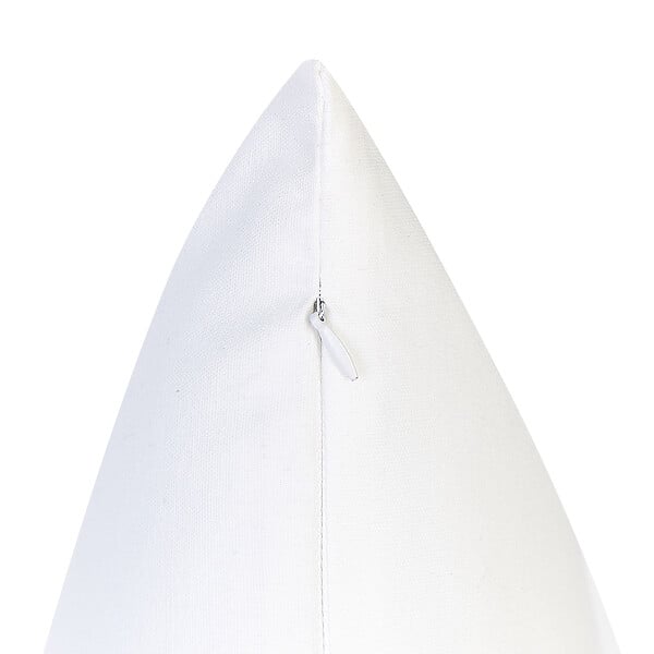 BELIANI - Lot de 2 coussins décoratifs MARULA Coton 45 x 45 cm Blanc Motif animal - large