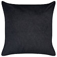 BELIANI - Lot de 2 coussins décoratifs YUZURI Velours 45 x 45 cm Noir Motif animal - vignette