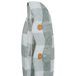 BELIANI - Lot de 2 coussins décoratifs TAMNINE 45 x 45 cm Vert menthe À carreaux - vignette