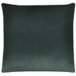 BELIANI - Lot de 2 coussins décoratifs PINUS 45 x 45 cm Velours Vert foncé Motif géométrique - vignette