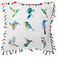 BELIANI - Lot de 2 coussins décoratifs MALLOW 45 x 45 cm Multicolore - vignette