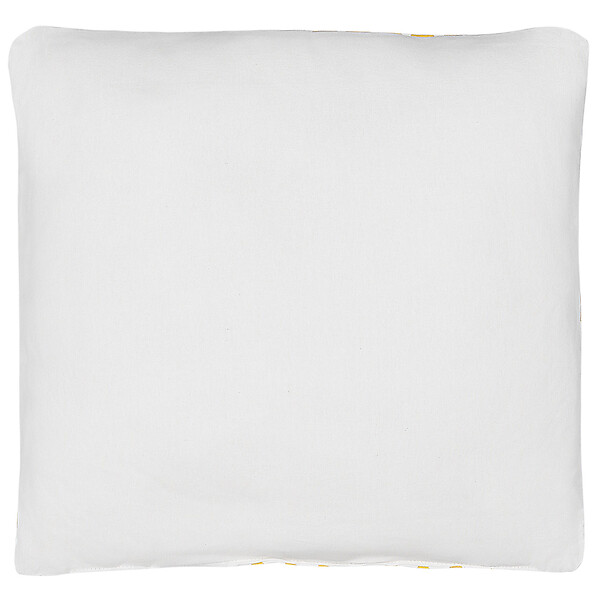 BELIANI - Lot de 2 coussins décoratifs RADZKOT Coton 40 x 40 cm Jaune - large