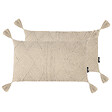 BELIANI - Lot de 2 coussins décoratifs CAESIA Coton 30 x 50 cm Beige clair Unicolore - vignette