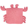 BELIANI - Lot de 2 coussins décoratifs JARGALLI Coton 35 x 35 cm Rose Crabe - vignette