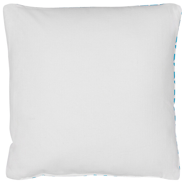 BELIANI - Lot de 2 coussins décoratifs RADZKOT Coton 40 x 40 cm Bleu - large
