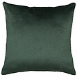BELIANI - Lot de 2 coussins décoratifs BELLEROSE Velours 45 x 45 cm Vert foncé Motif de plante - vignette