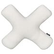 BELIANI - Lot de 2 coussins décoratifs HESPERIS Bouclé Blanc cassé Unicolore - vignette