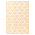 BELIANI - Tapis d'extérieur AKSU Beige 140 x 200 cm Réversible - vignette