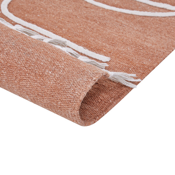 BELIANI - Tapis d'extérieur YAVU Rouge clair 80 x 150 cm - large