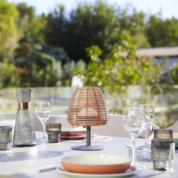 LUMISKY - Lampe de table sans fil STANDY MINI BOHEME H25cm - large