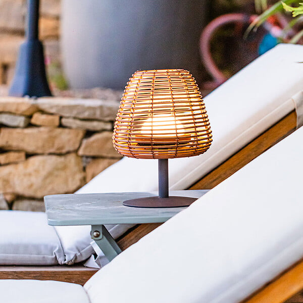 LUMISKY - Lampe de table sans fil STANDY MINI BOHEME H25cm - large