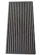 AICA SANITAIRE - Lot de 2 Panneaux Muraux Décoratifs Acoustiques Bois MDF 240x60cm Chêne noir  AntiBruit, Facile à Poser - vignette