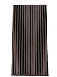 AICA SANITAIRE - Lot de 3 Panneaux Muraux Décoratifs Acoustiques Bois MDF 240x60cm Teinte chêne noyer, Facile à Poser - vignette