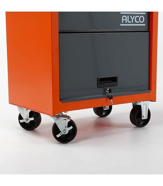 ALYCO - Chariot Alyco Orange Porte 2 Tir. 678X459X702 Mm Alyco 170871 - large