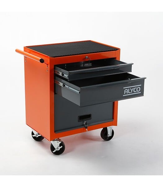 ALYCO - Chariot Alyco Orange Porte 2 Tir. 678X459X702 Mm Alyco 170871 - large