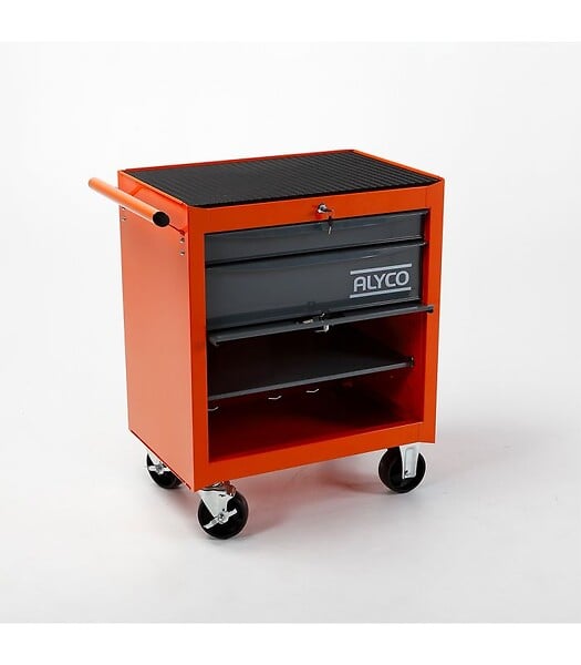 ALYCO - Chariot Alyco Orange Porte 2 Tir. 678X459X702 Mm Alyco 170871 - large