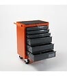ALYCO - Grand Chariot Alyco Orange 6 Tiroirs 680X460X1020 Mm Alyco 170860 - vignette