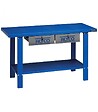 ALYCO - Table De Travail 2 Tiroirs C/Panneau 1 500 Mm. Alyco 192676 - vignette