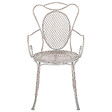 BELIANI - Lot de 2 chaises de jardin CILENTO Métal Gris - vignette