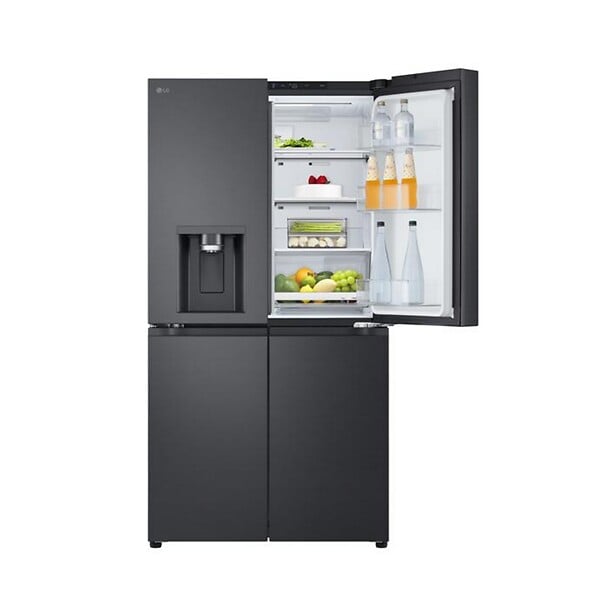 LG - Réfrigérateur Américain 91cm 645l Total No-frost Noir Acier - GMF960EV4E - large