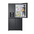 LG - Réfrigérateur Américain 91cm 646l Total No-frost Noir Acier - GMK960EV2E - vignette