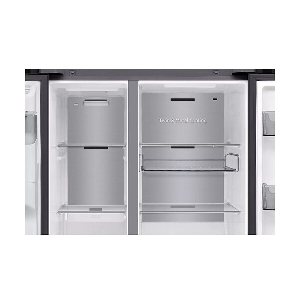 SAMSUNG - Réfrigérateur Américain 91cm 614l Ventilé - RS90F66BEF - large