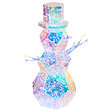 BELIANI - Décoration de Noël LED ARCTICA Bonhomme de neige 43 cm Multicolore - vignette