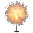 BELIANI - Décoration de Noël Lampe à poser SATOPANTH Étoile 70 cm Blanc - vignette