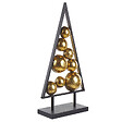BELIANI - Décoration de Noël RANUA Arbre de Noël 65 cm Doré - vignette
