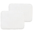 BELIANI - Lot de 2 coussins pour chaises de jardin FIJI 29 x 38 cm Blanc cassé - vignette