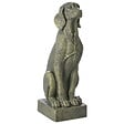 BELIANI - Statue de jardin NAIROBI Chien Vert - vignette